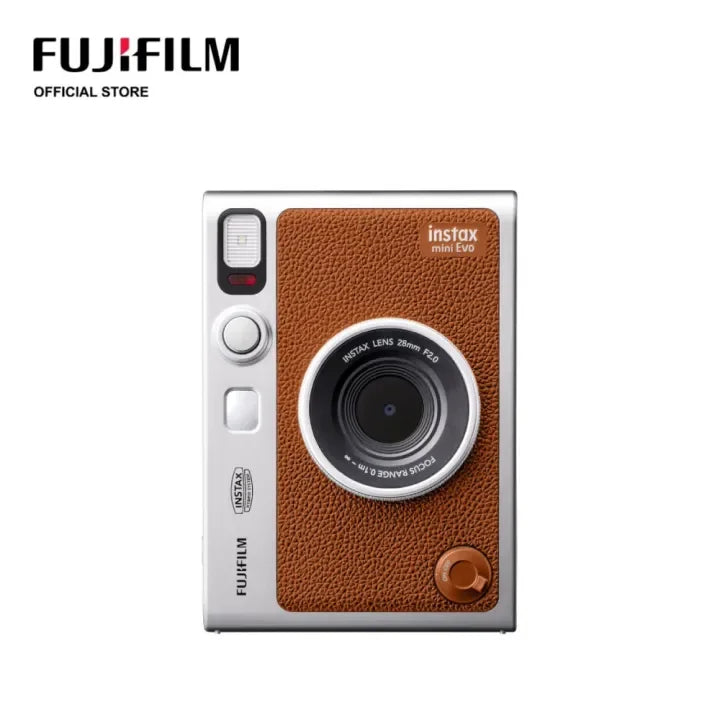 Original Fujifilm Instax Mini Evo Camera Fuji Instant Camera Smartphone Photos Print Camera Optional White Film 20/40 sheets